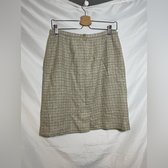 Karen Scott Gray Checkered Pencil Skirt - Picture 3 of 4